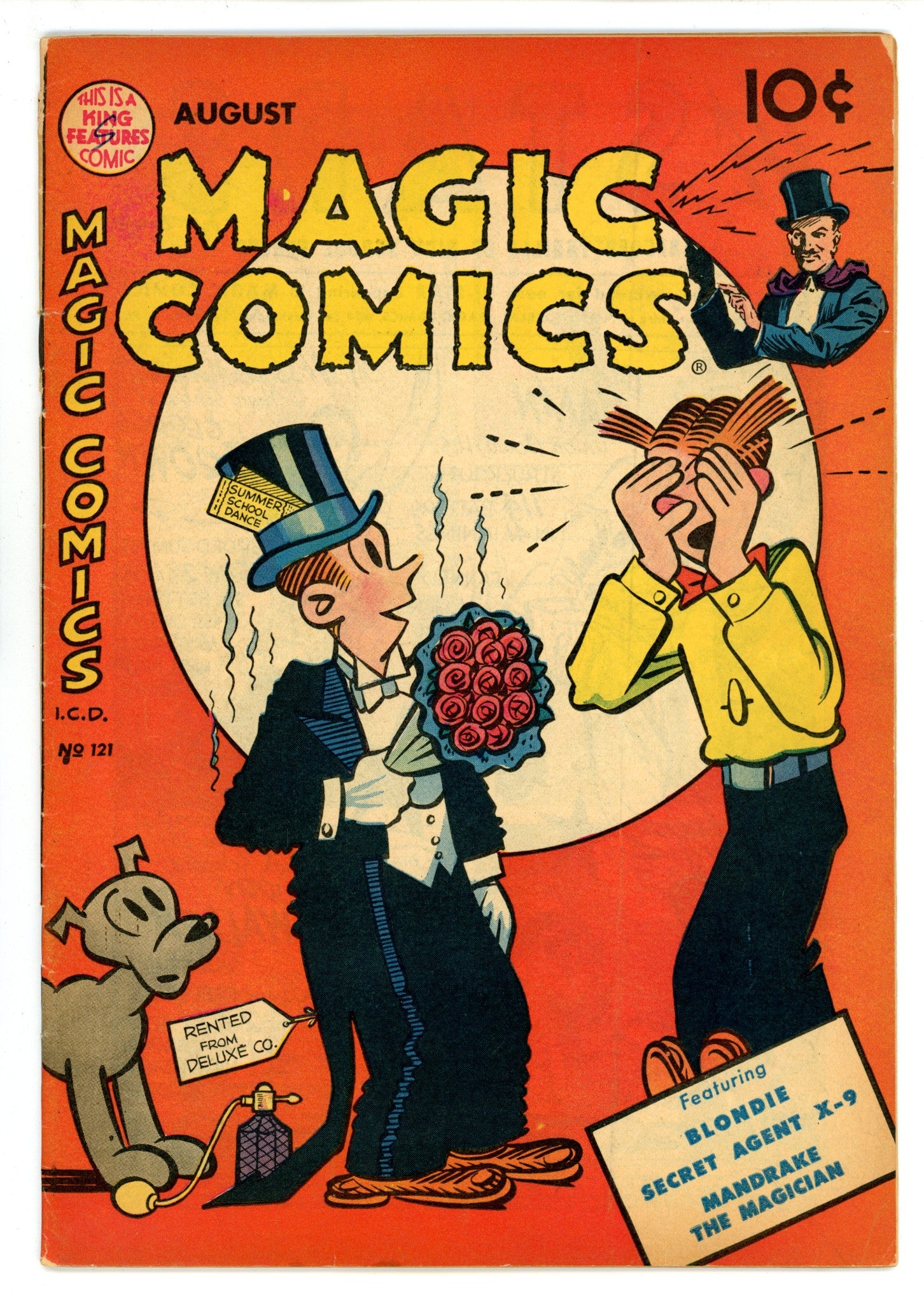 Magic Comics 121 VG (4.0) (1949) 