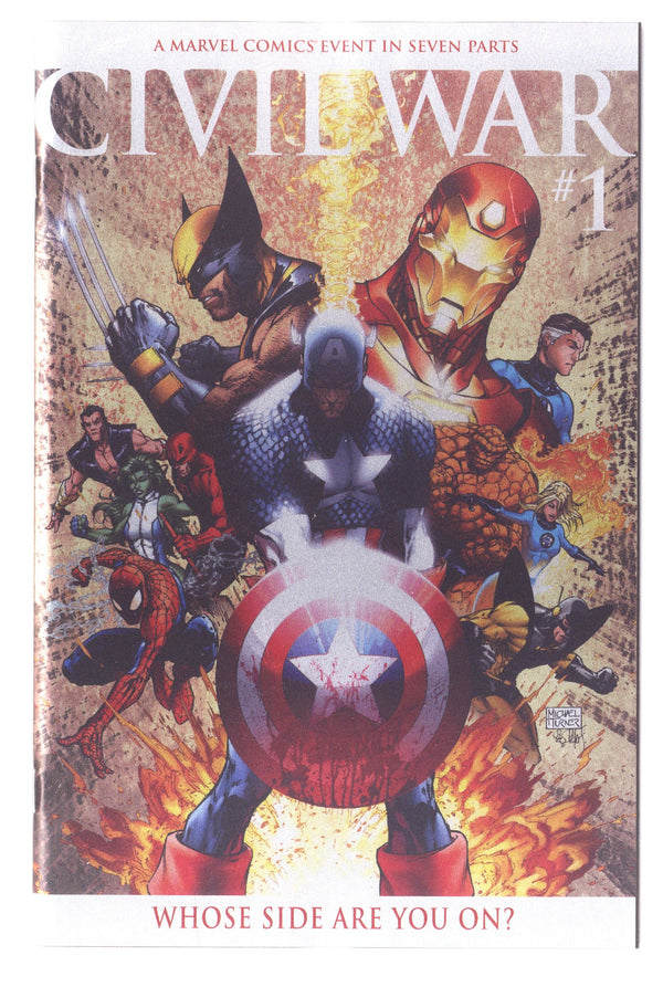 Civil War 1 Turner Facsimile Foil Variant (2025)