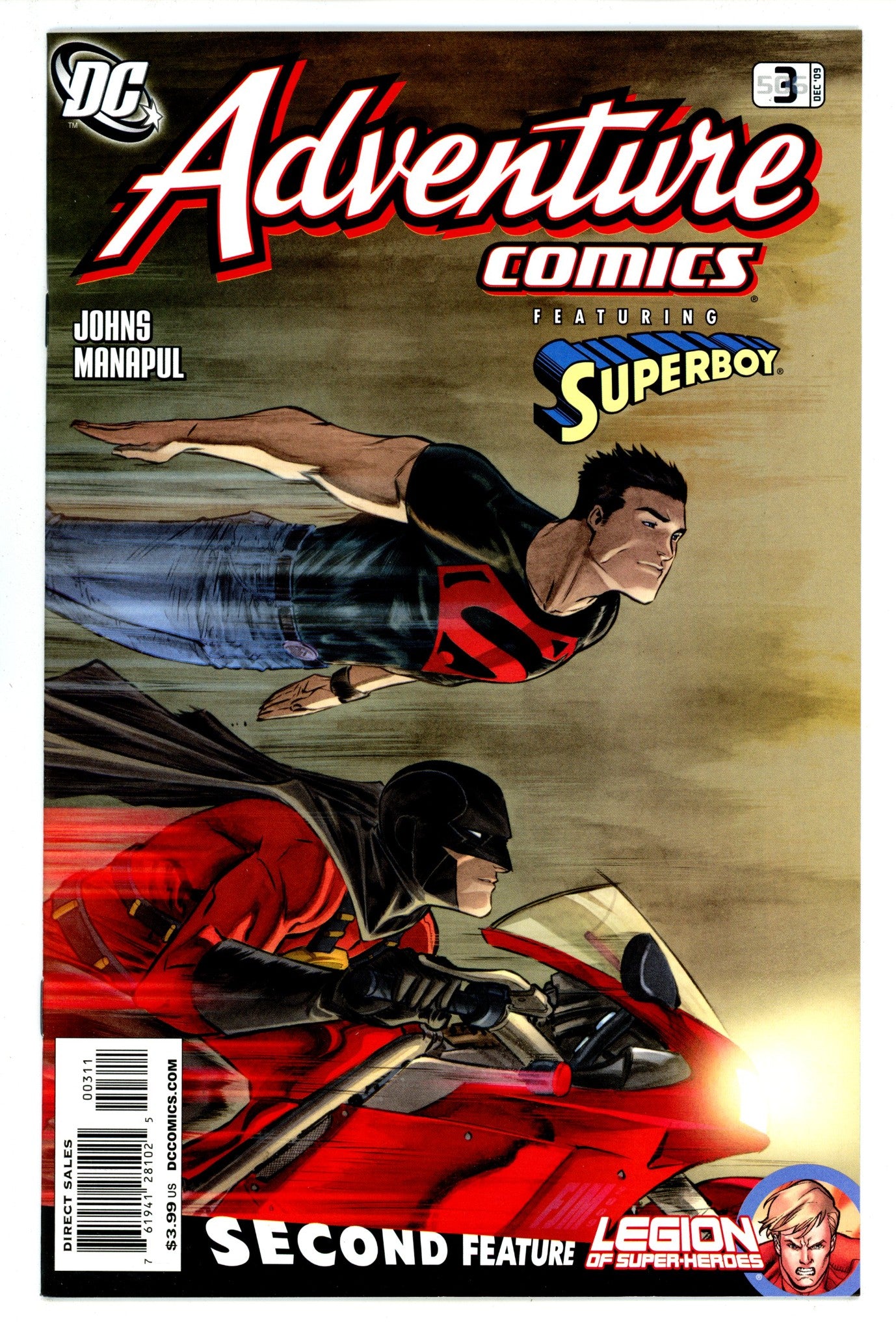Adventure Comics Vol 3 3 / 506 High Grade (2009) 