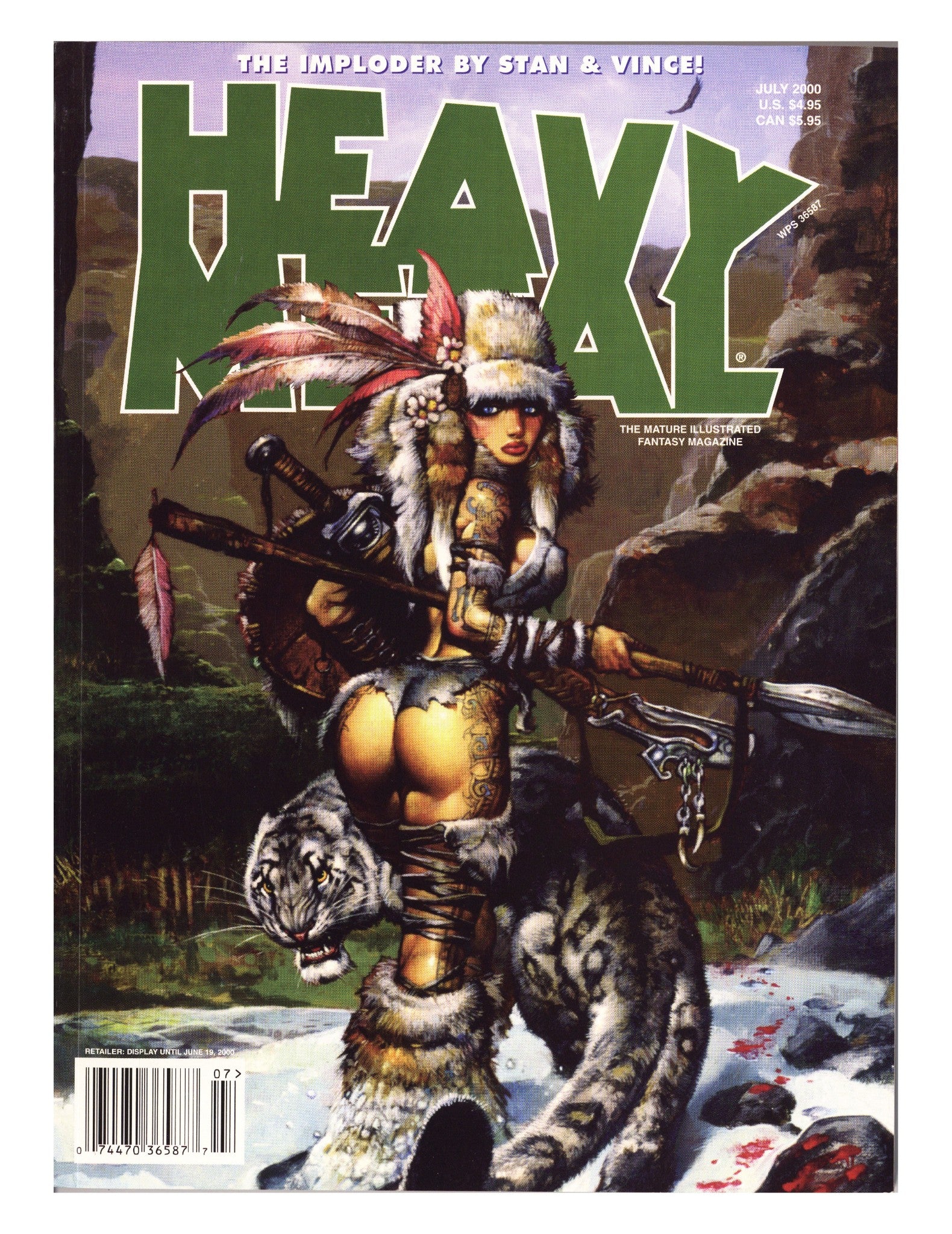 Heavy Metal Magazine Vol 24 3 High Grade (2000) 