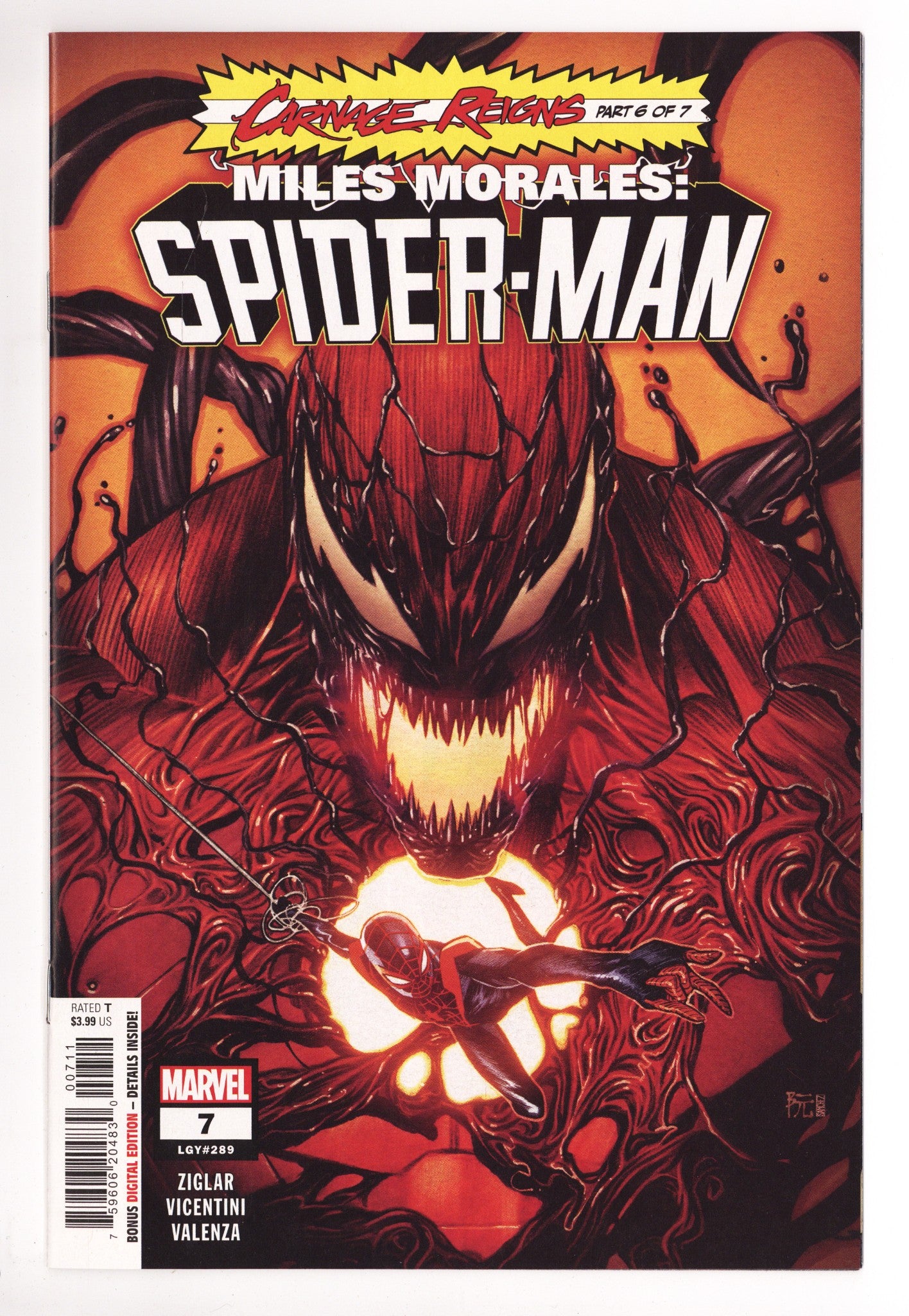 Miles Morales: Spider-Man Vol 2 7 (289) High Grade (2023) 