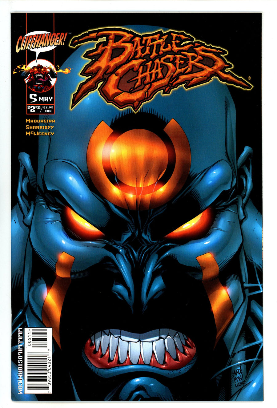 Battle Chasers 5 NM- (9.2) (1999) 