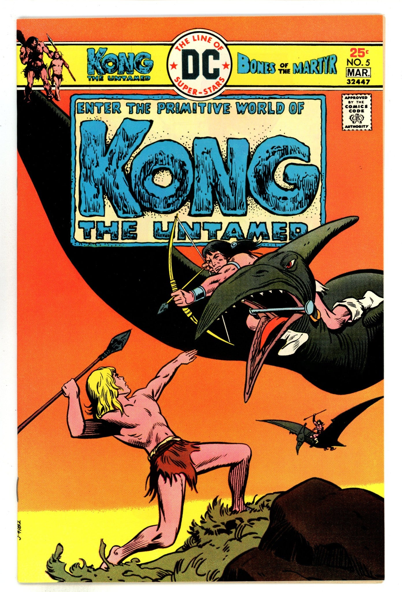 Kong the Untamed 5 VF/NM (9.0) (1976) 