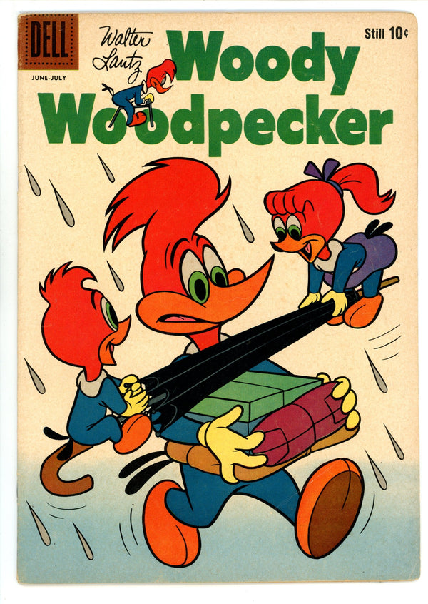 Walter Lantz Woody Woodpecker 61 VG+ (4.5) (1960)