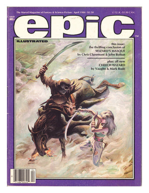 Epic Illustrated 23 Very Low Grade (1984)