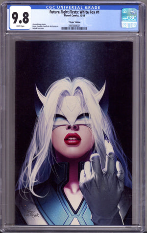 Future Fight Firsts: White Fox 1 CGC 9.8 (NM/M) (2019) Lee Virgin Incentive Variant