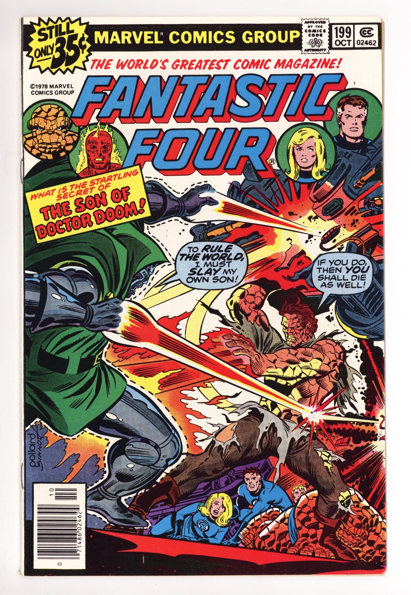 Fantastic Four Vol 1 199 VF+ (8.5) (1978) 