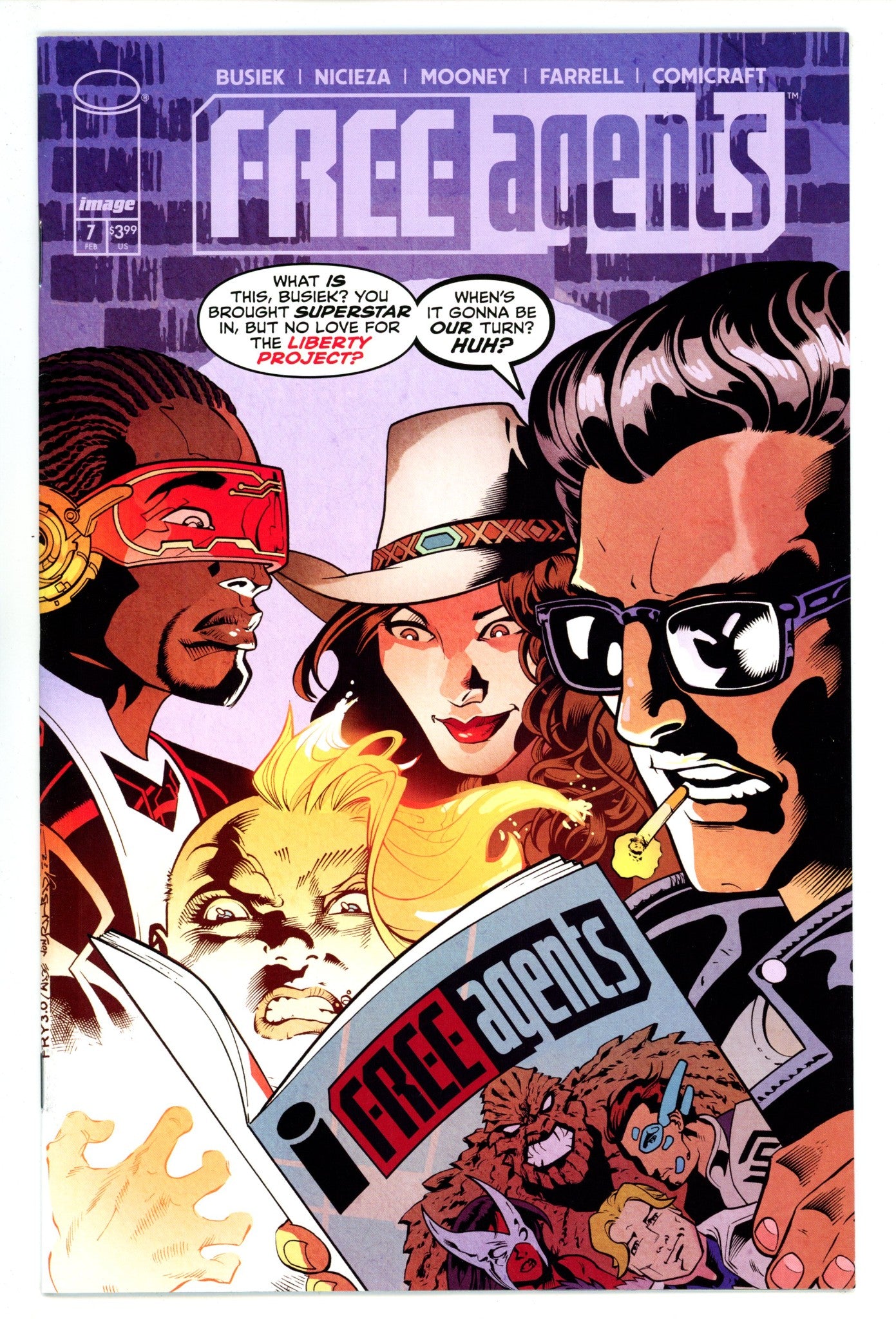 Free Agents 7 Fry Variant (2025)