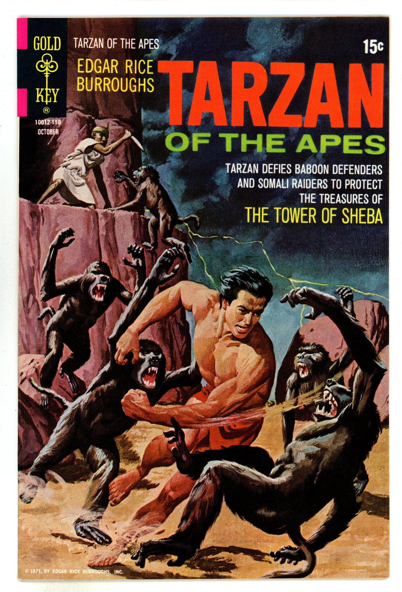 Edgar Rice Burroughs' Tarzan of the Apes 204 VF (8.0) (1971) 