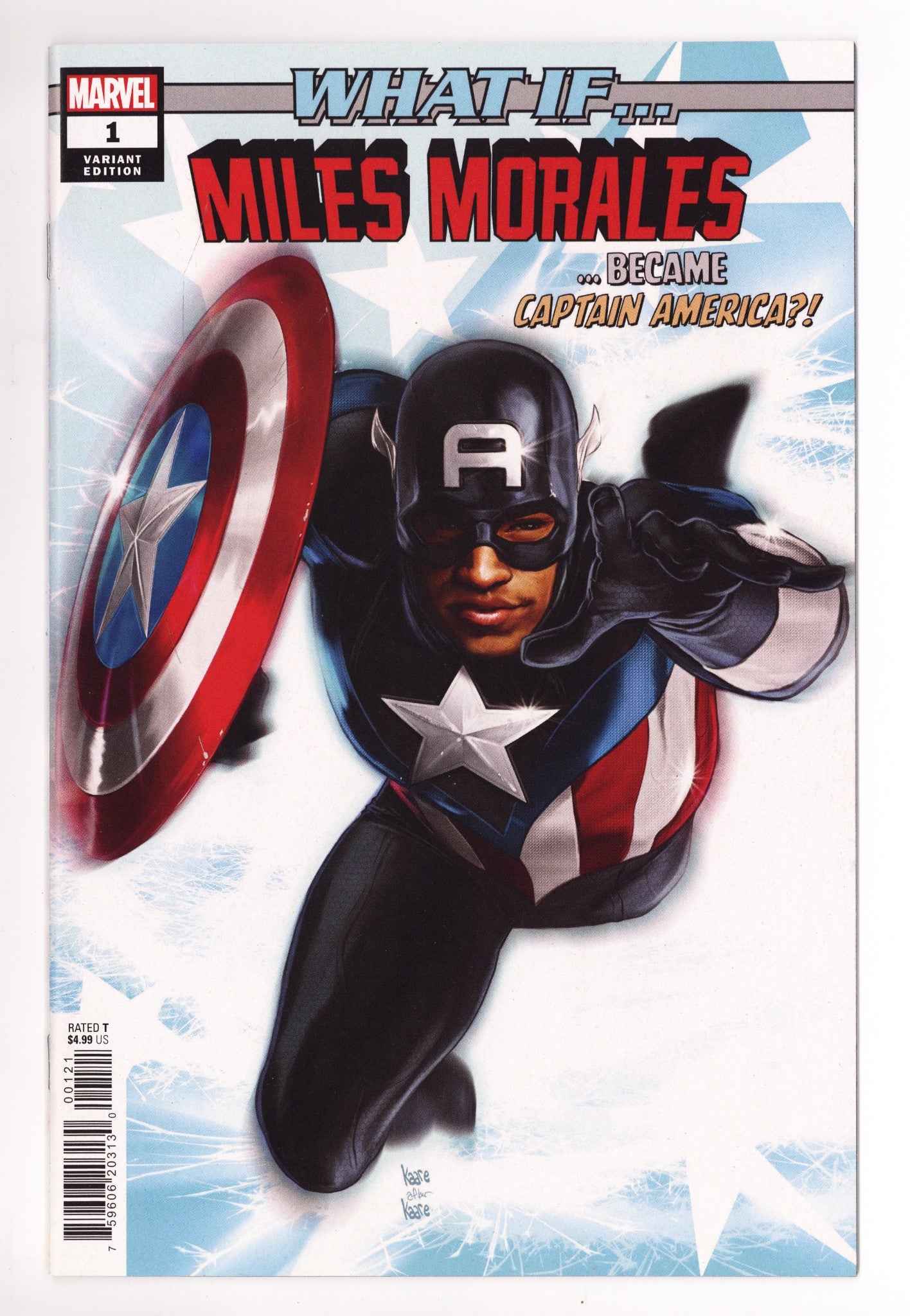 What If...? Miles Morales 1 High Grade (2022) Andrews Variant 