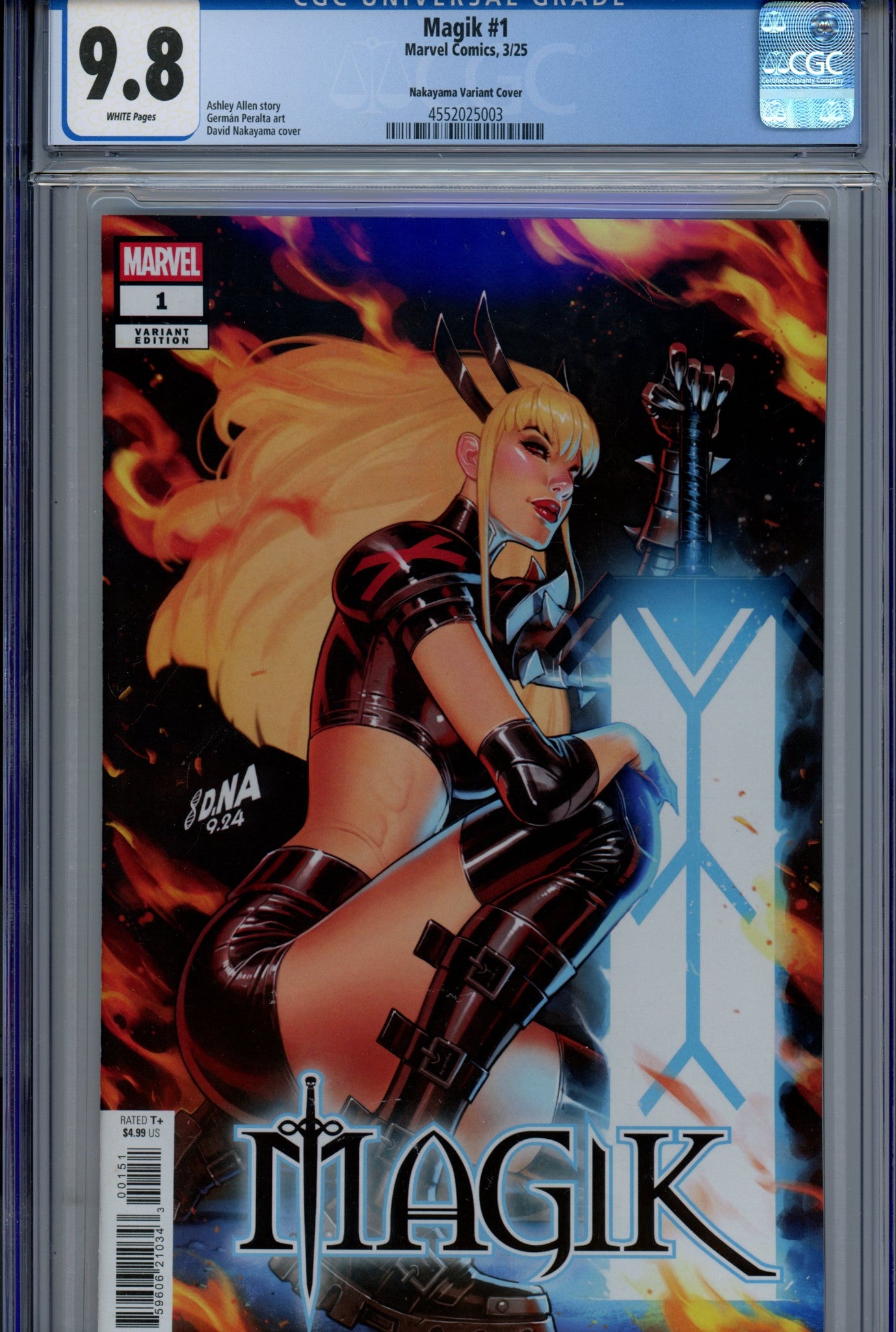 Magik Vol 2 1 CGC 9.8 (NM/M) (2025) Nakayama Variant 