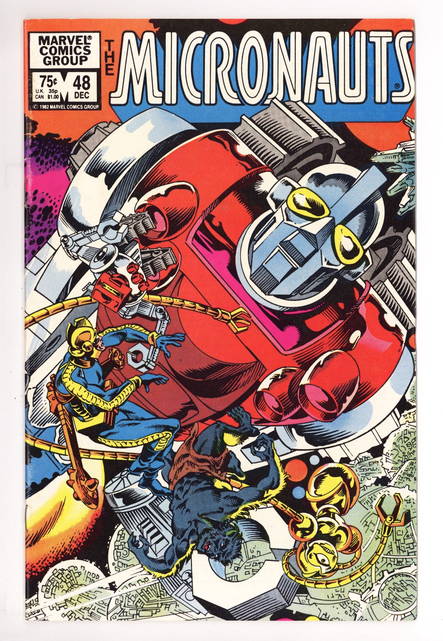 Micronauts Vol 1 48 Mid Grade (1982) 