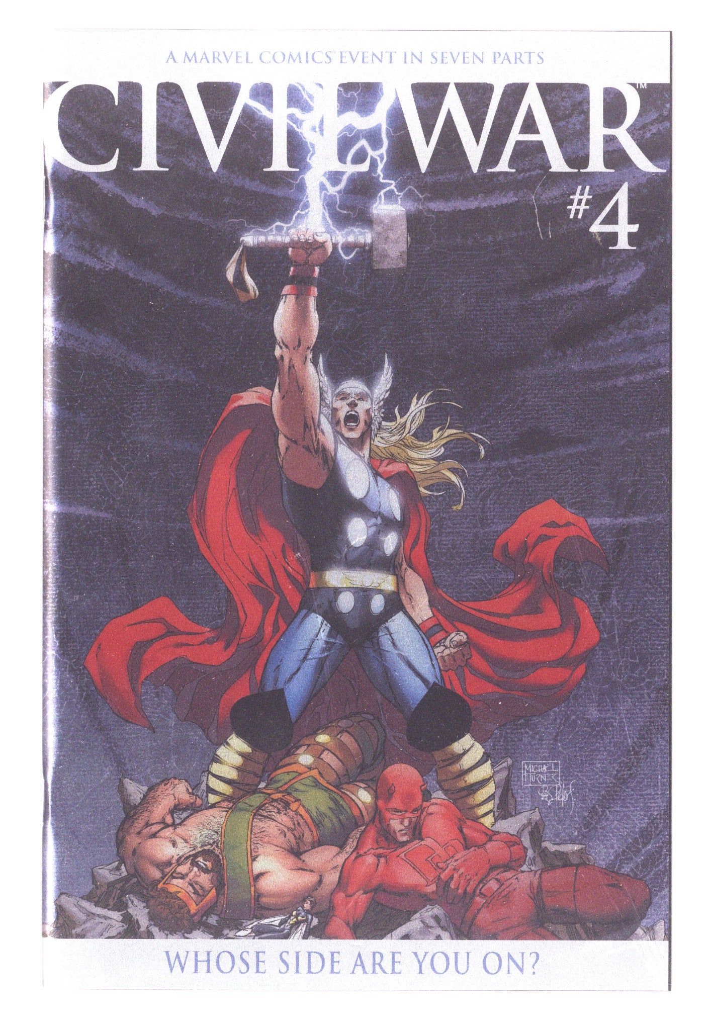 Civil War Vol 1 4 Turner Facsimile Foil Variant (2025)