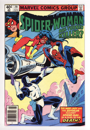 Spider-Woman Vol 1 29 VF+ (8.5) (1980) Newsstand