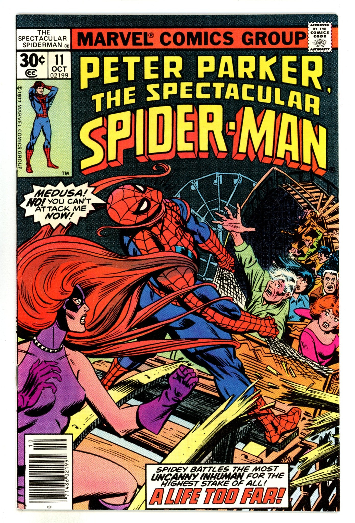 The Spectacular Spider-Man Vol 1 11  VF/NM (9.0)  (1977)  