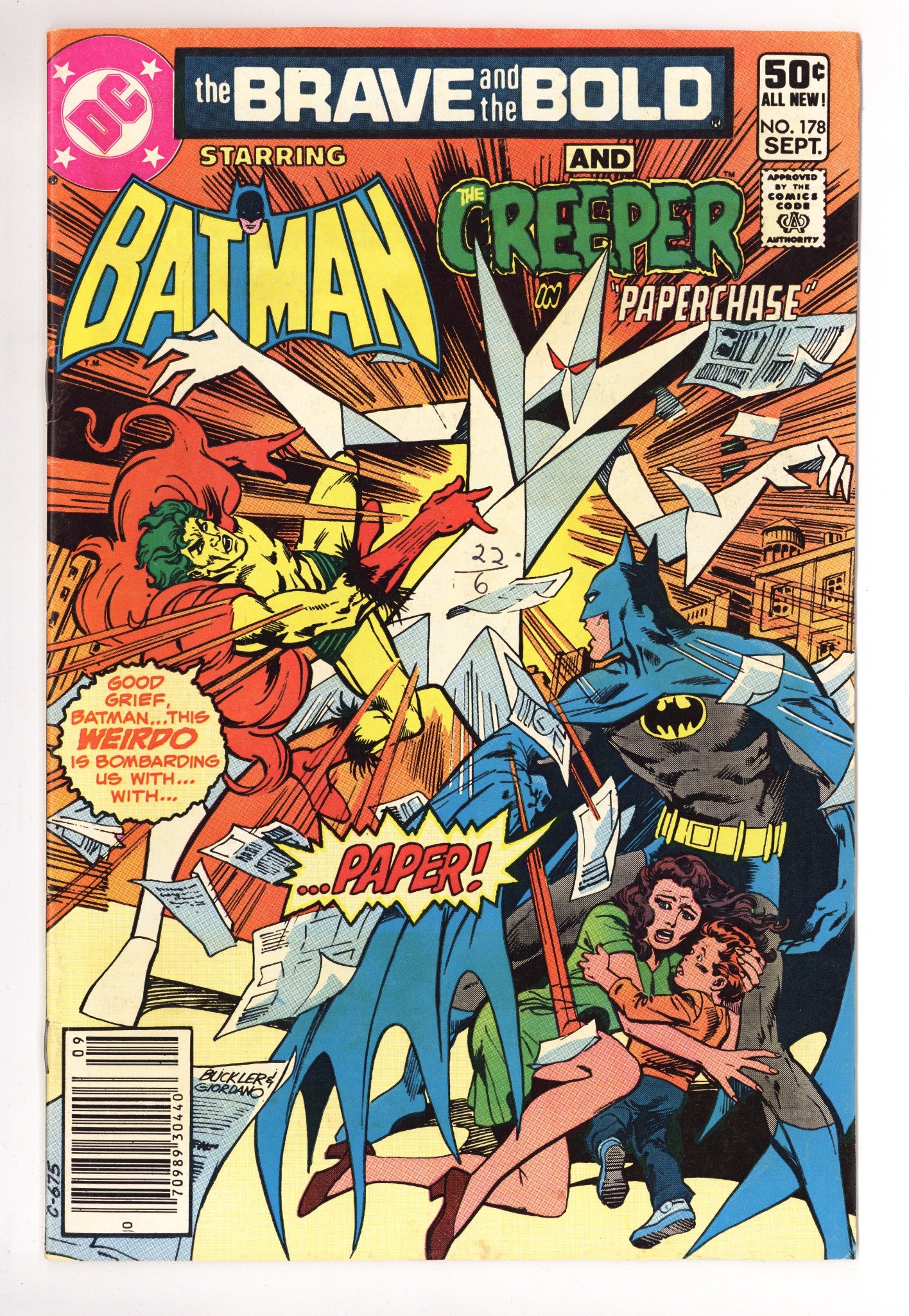The Brave and the Bold Vol 1 178 Mid Grade (1981) Newsstand 