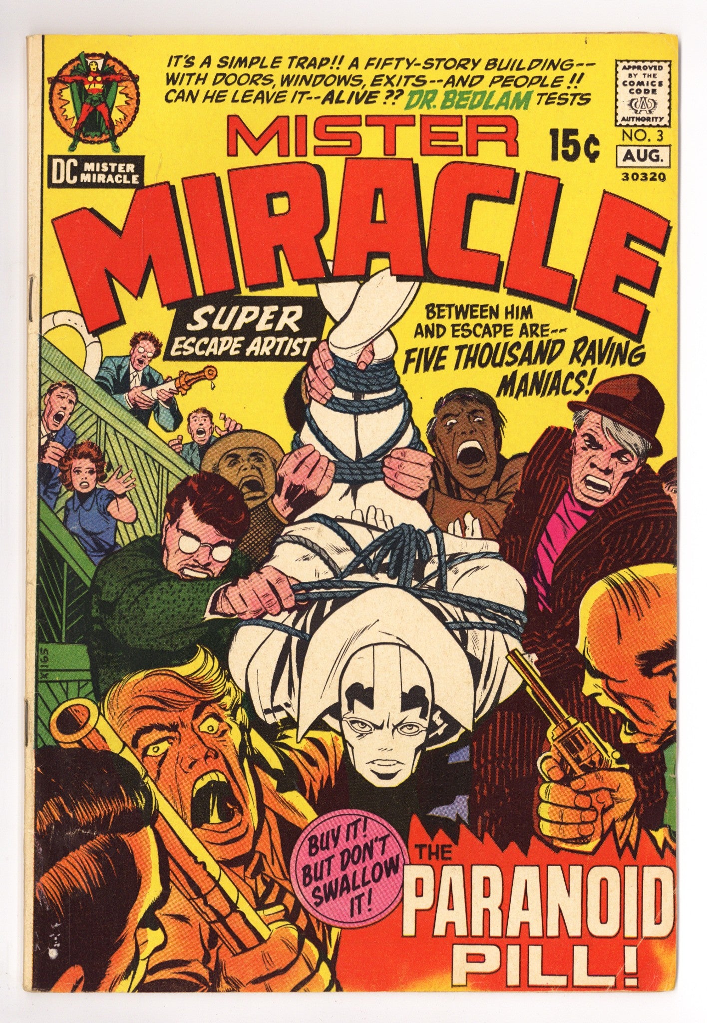 Mister Miracle Vol 1 3 VG+ (4.5) (1971) 