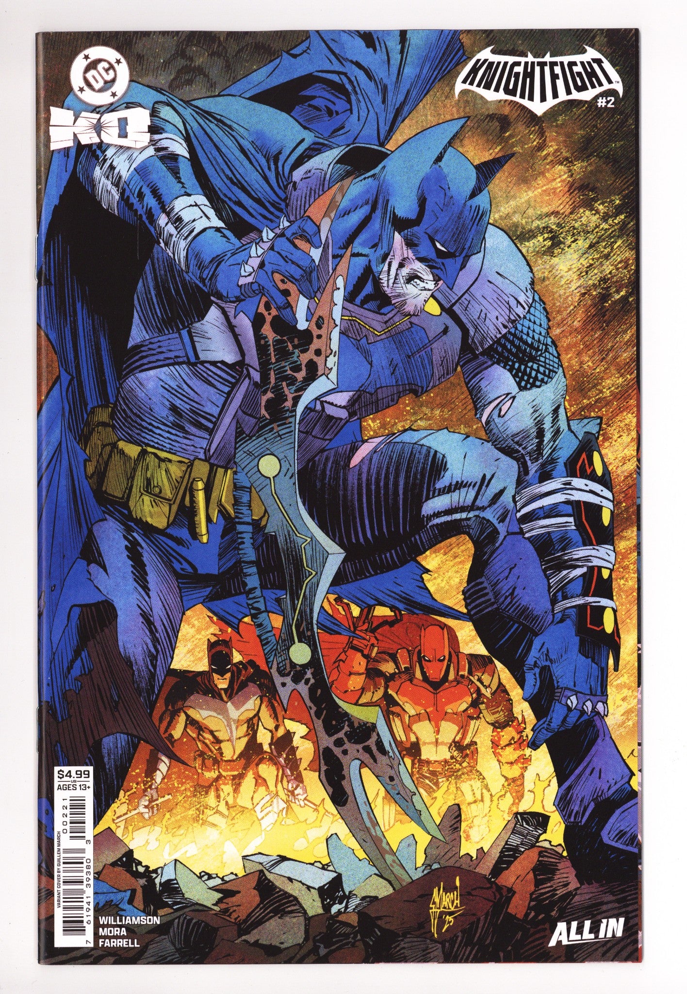 DC K.O. Knightfight 2 March Variant (2025)