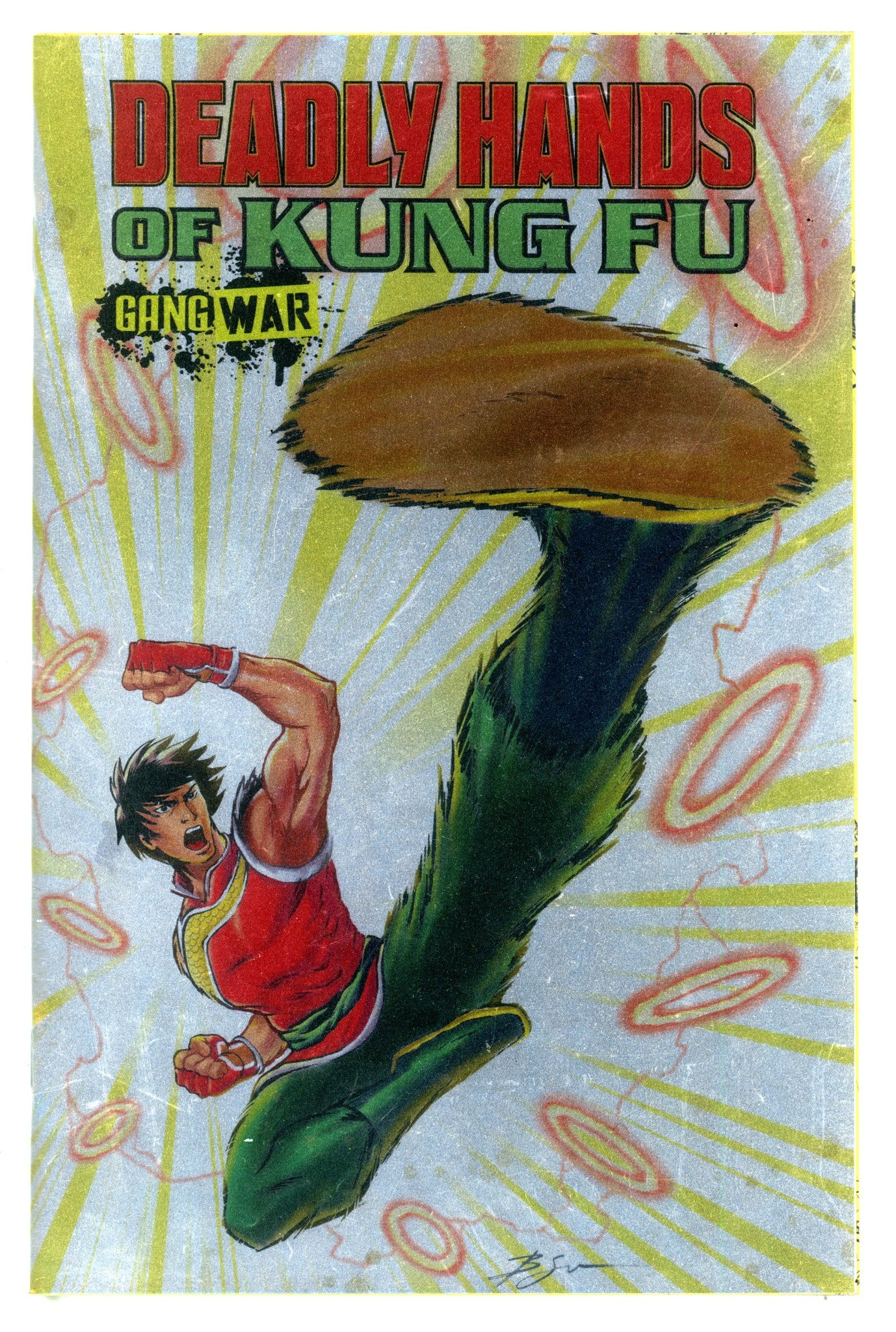 Deadly Hands Of Kung Fu Gang War 1 Su Foil Variant (2023)