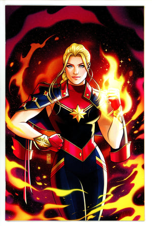 Captain Marvel Vol 12 1 Bartel Virgin Incentive Variant VF/NM (2023)