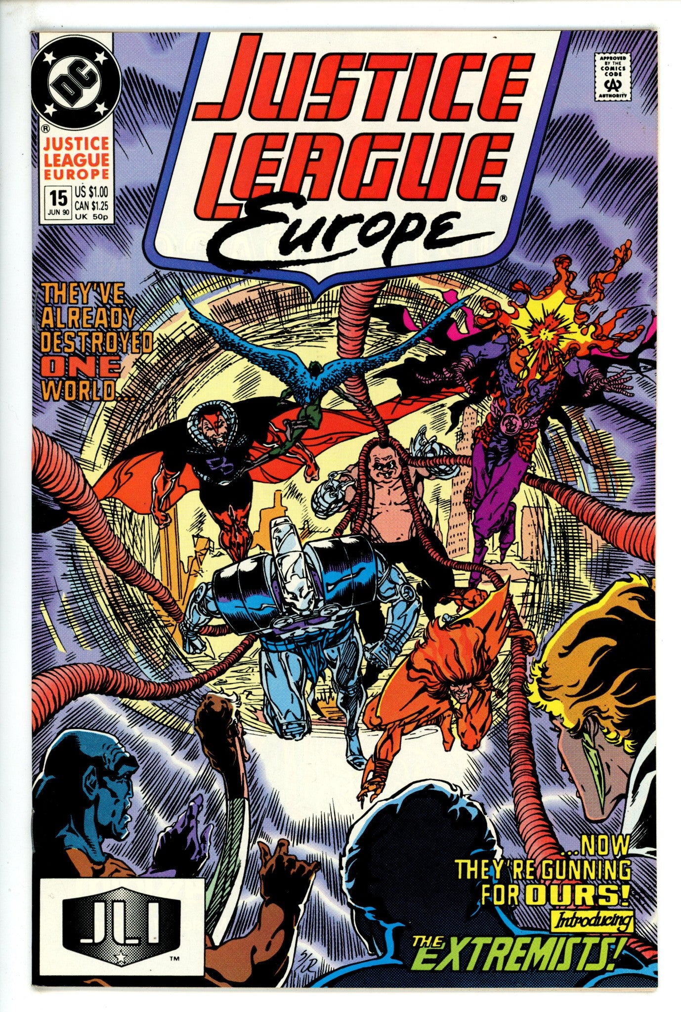 Justice League Europe 15 (1990)
