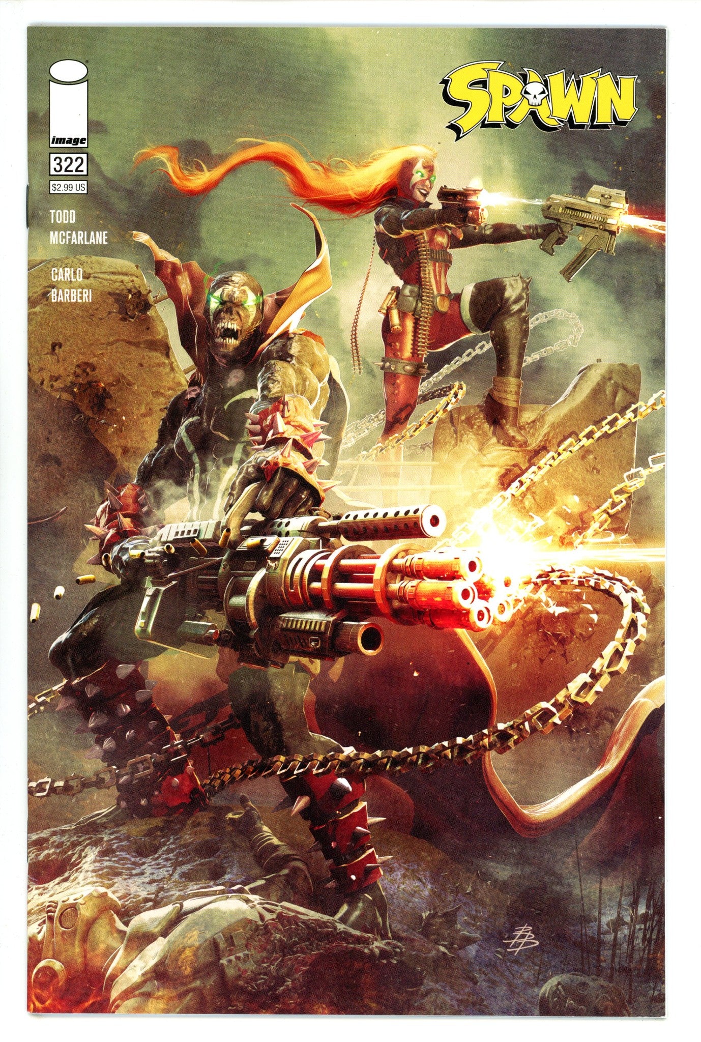 Spawn 322 Barends Variant (2021)