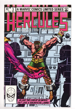 Hercules Vol 1 3 High Grade (1982)