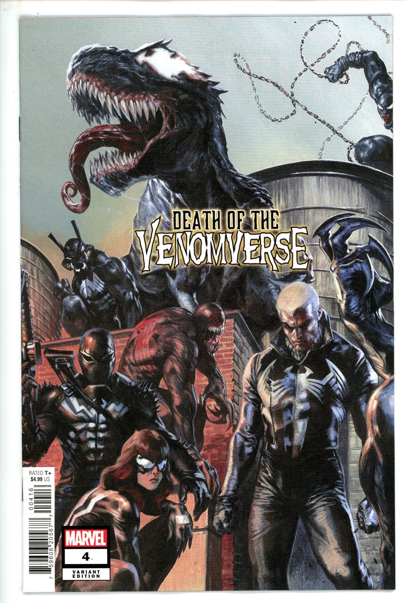Death Of Venomverse 4 Dell'Otto Connecting Incentive Variant NM (2023)