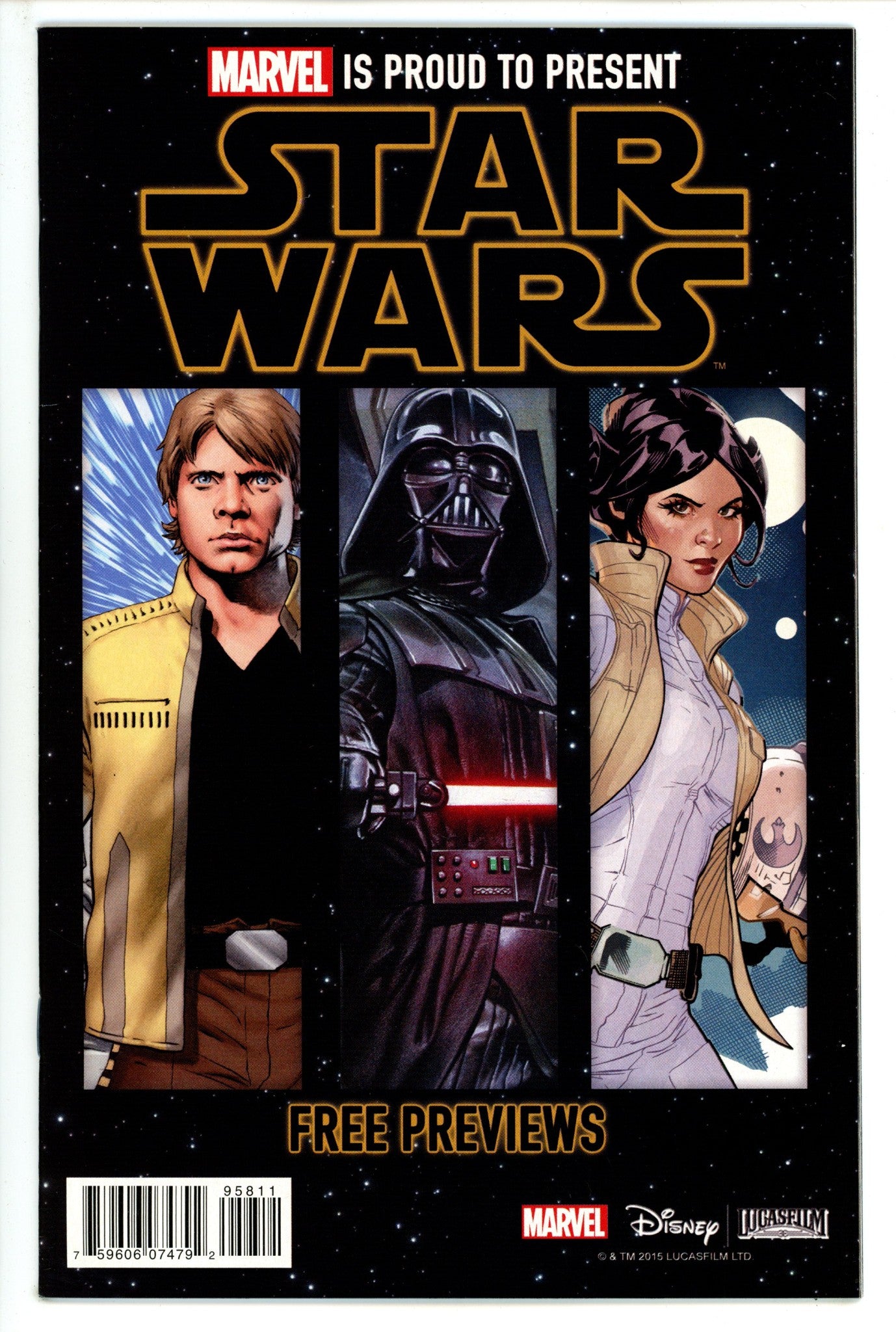 Star Wars Movie Sampler 1 High Grade (2016) 