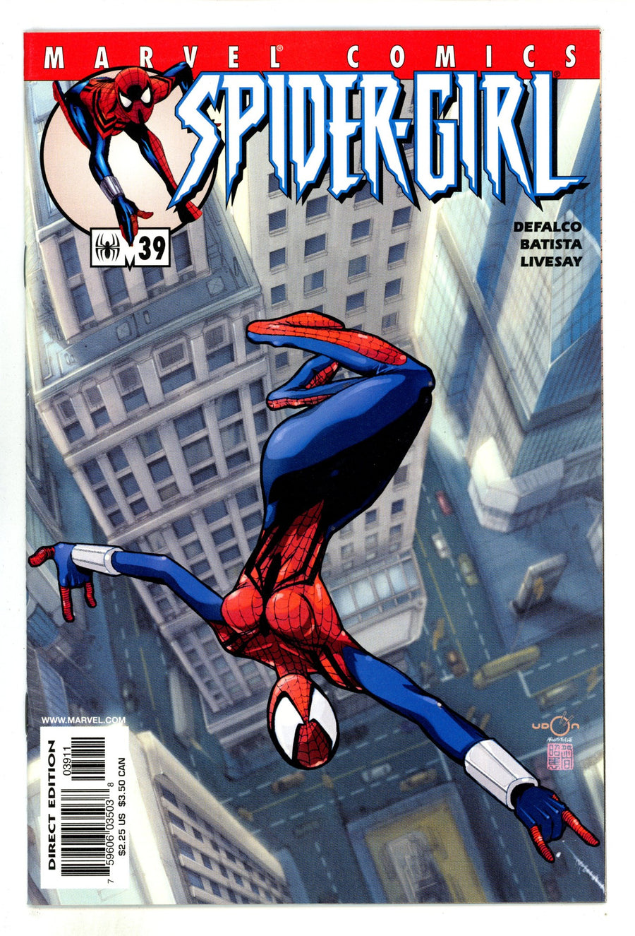 Spider-Girl Vol 1 39  Mid Grade  (2001)  