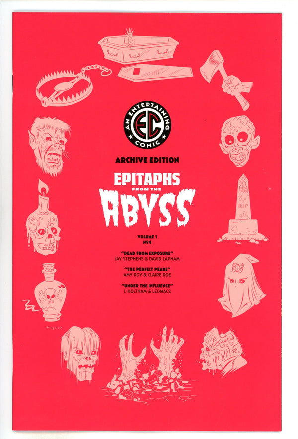 EC Epitaphs From The Abyss 4 Hughes Incentive Variant NM- (2024)