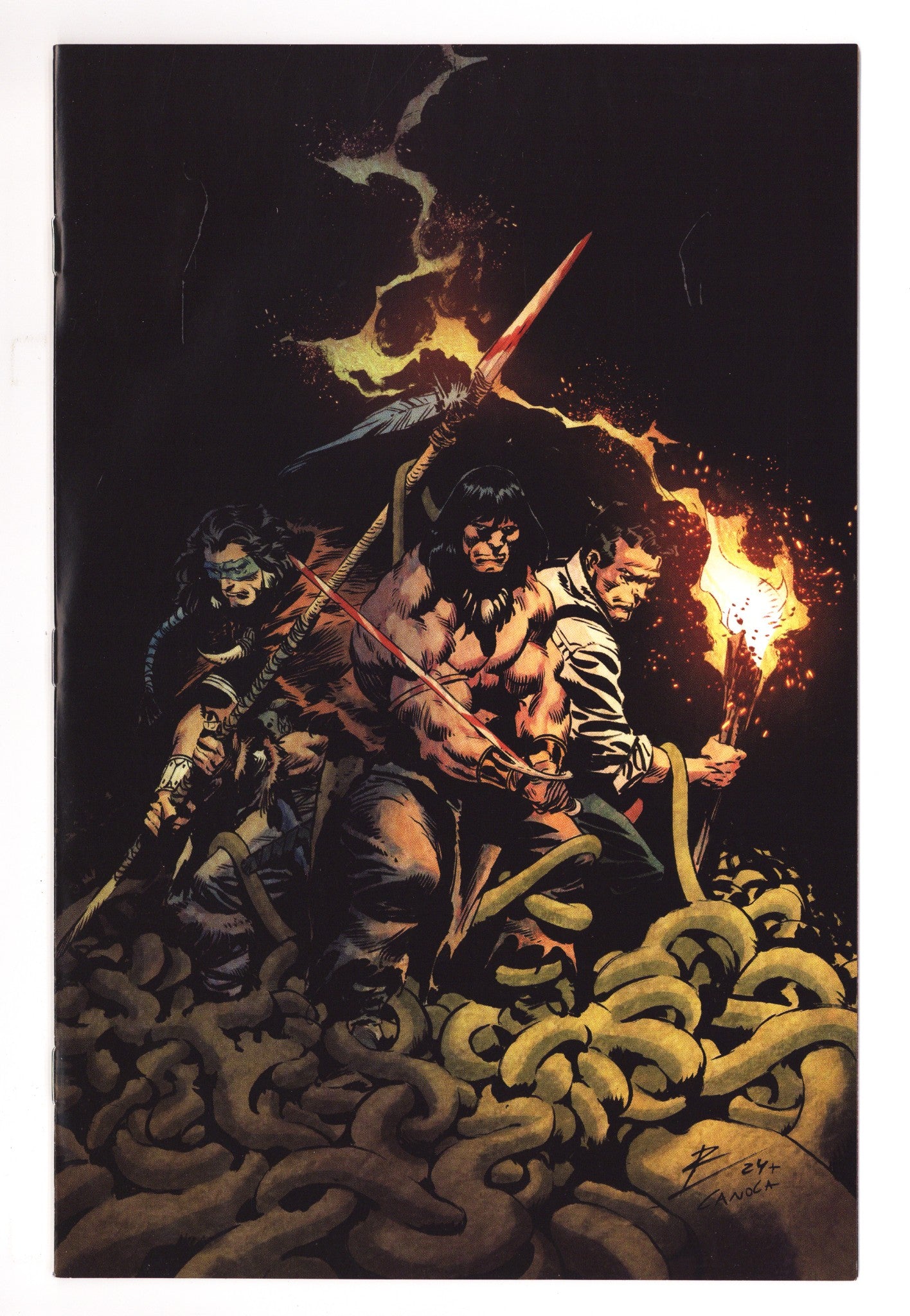 Conan The Barbarian Scourge Of The Serpent 4 Torre Virgin Variant (2025)
