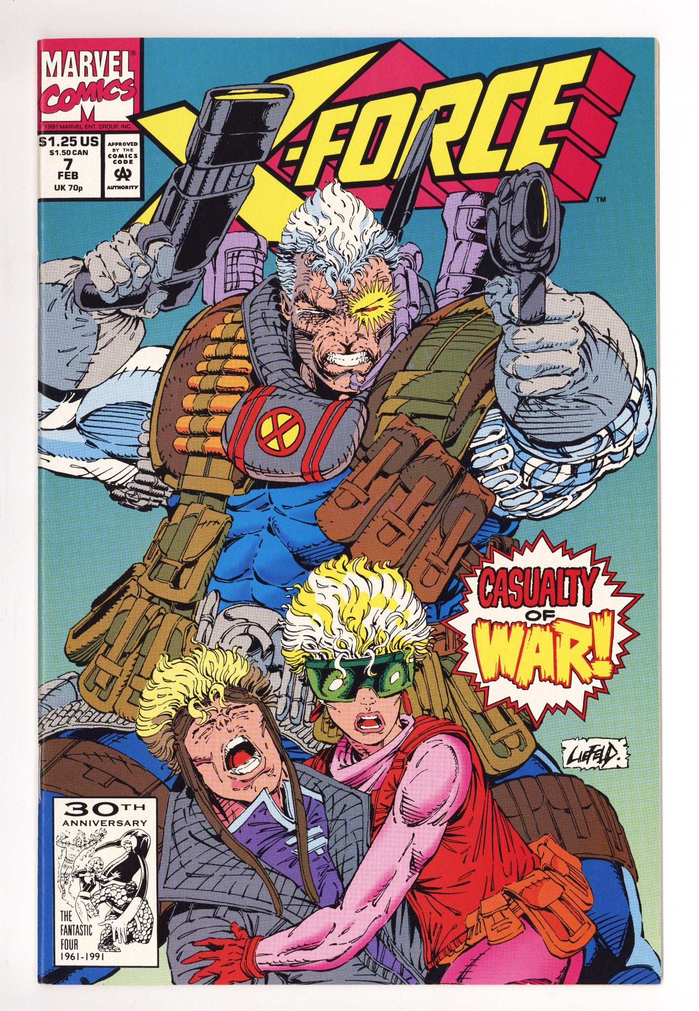 X-Force Vol 1 7 High Grade (1992) 