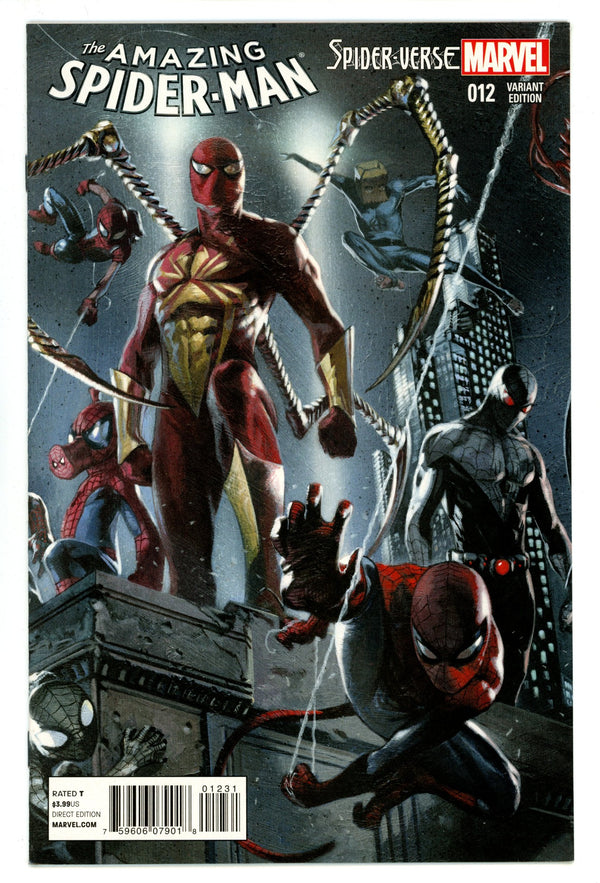 The Amazing Spider-Man Vol 3 12 VF (8.0) (2015) Dell'Otto Connecting Incentive Variant