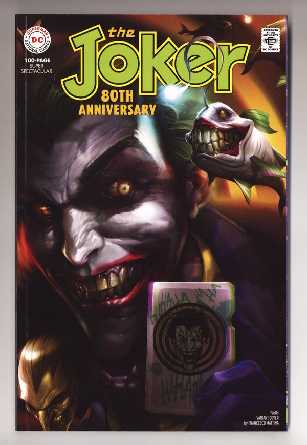 The Joker 80th Anniversary 100-Page Super Spectacular 1 High Grade (2020) Mattina Variant