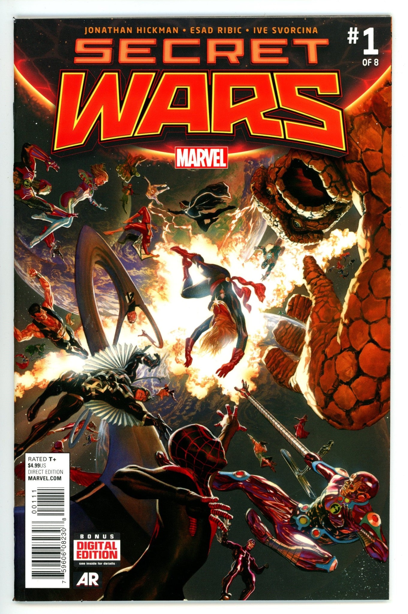 Secret Wars 1 High Grade (2015) 