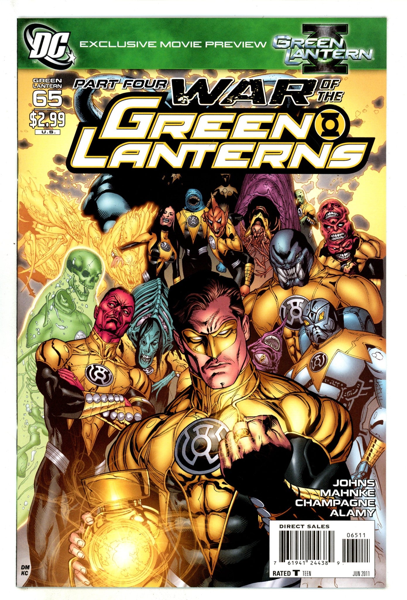 Green Lantern Vol 4 65 High Grade (2011) 