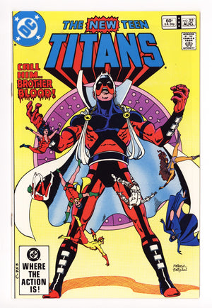 The New Teen Titans Vol 1 22  High Grade   (1982)