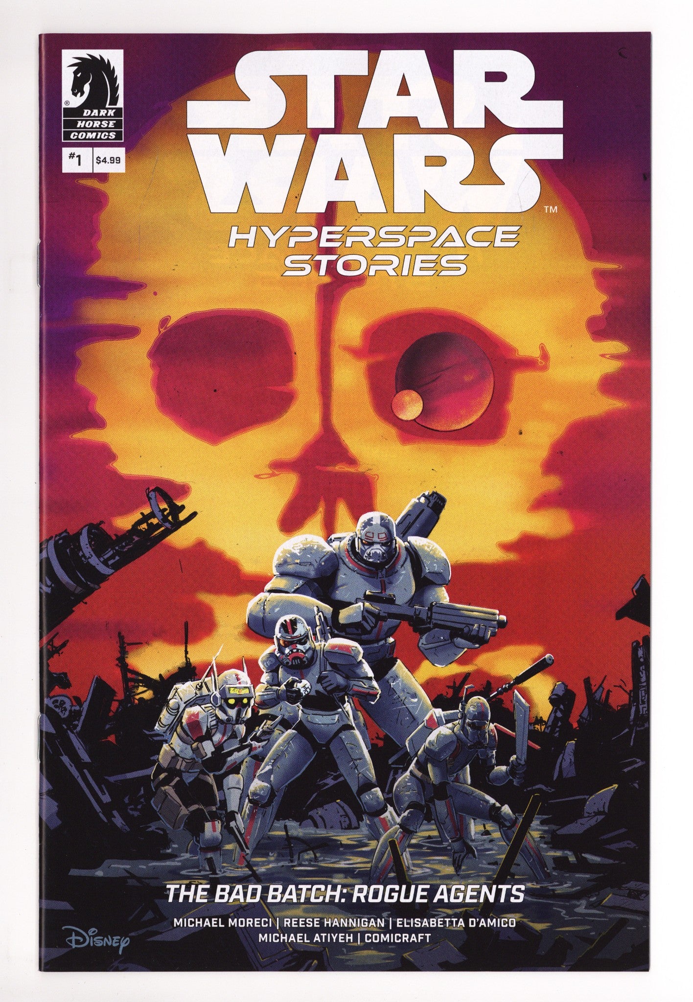 Star Wars: Hyperspace Stories: The Bad Batch - Rogue Agents 1 Rossmo Variant (2025)