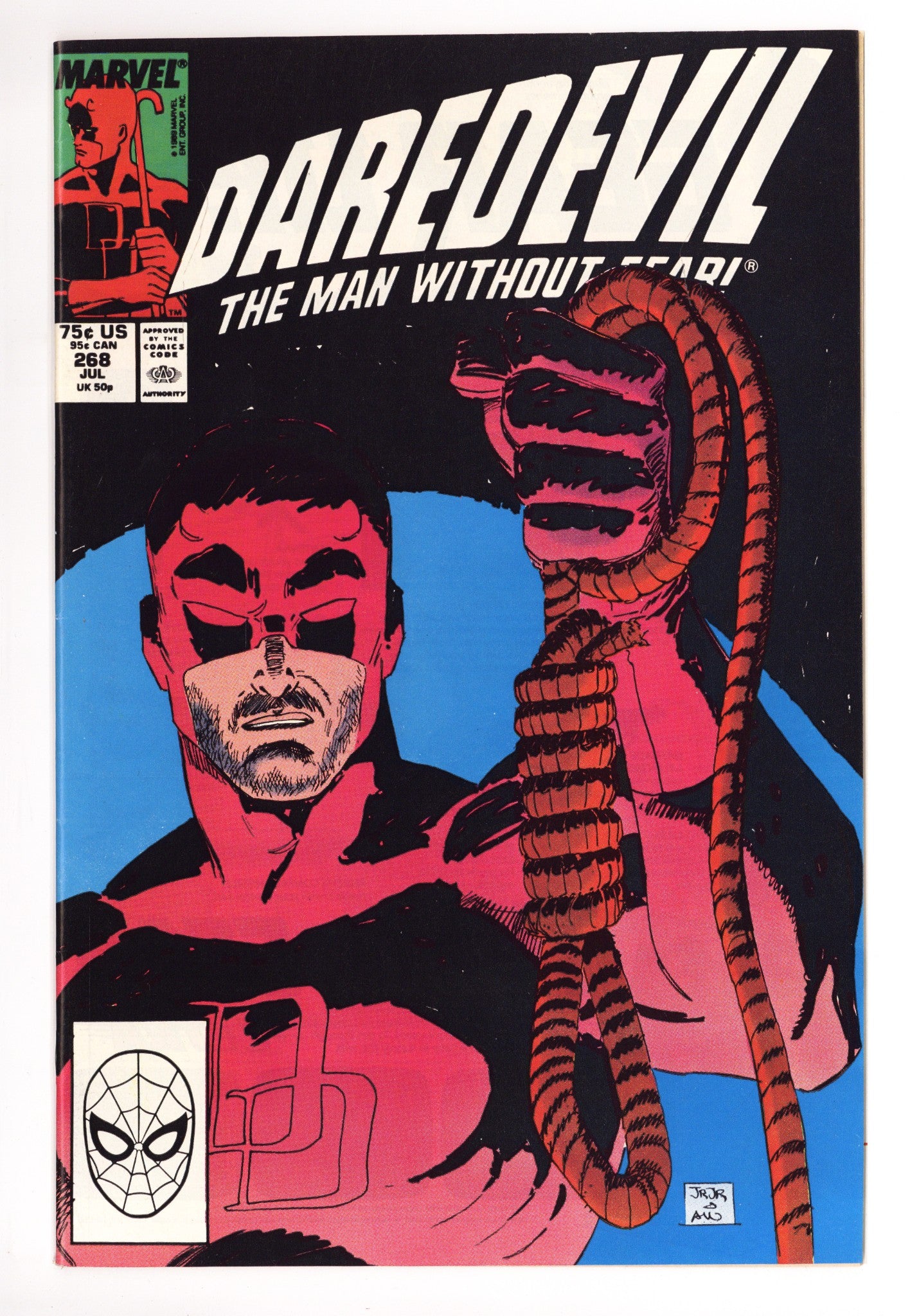 Daredevil Vol 1 268 Mid Grade (1989) 