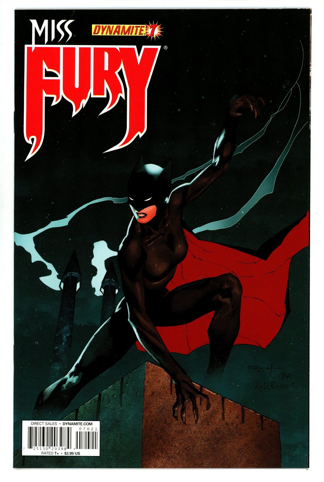 Miss Fury Vol 2 7 High Grade (2013) Syaf Variant 