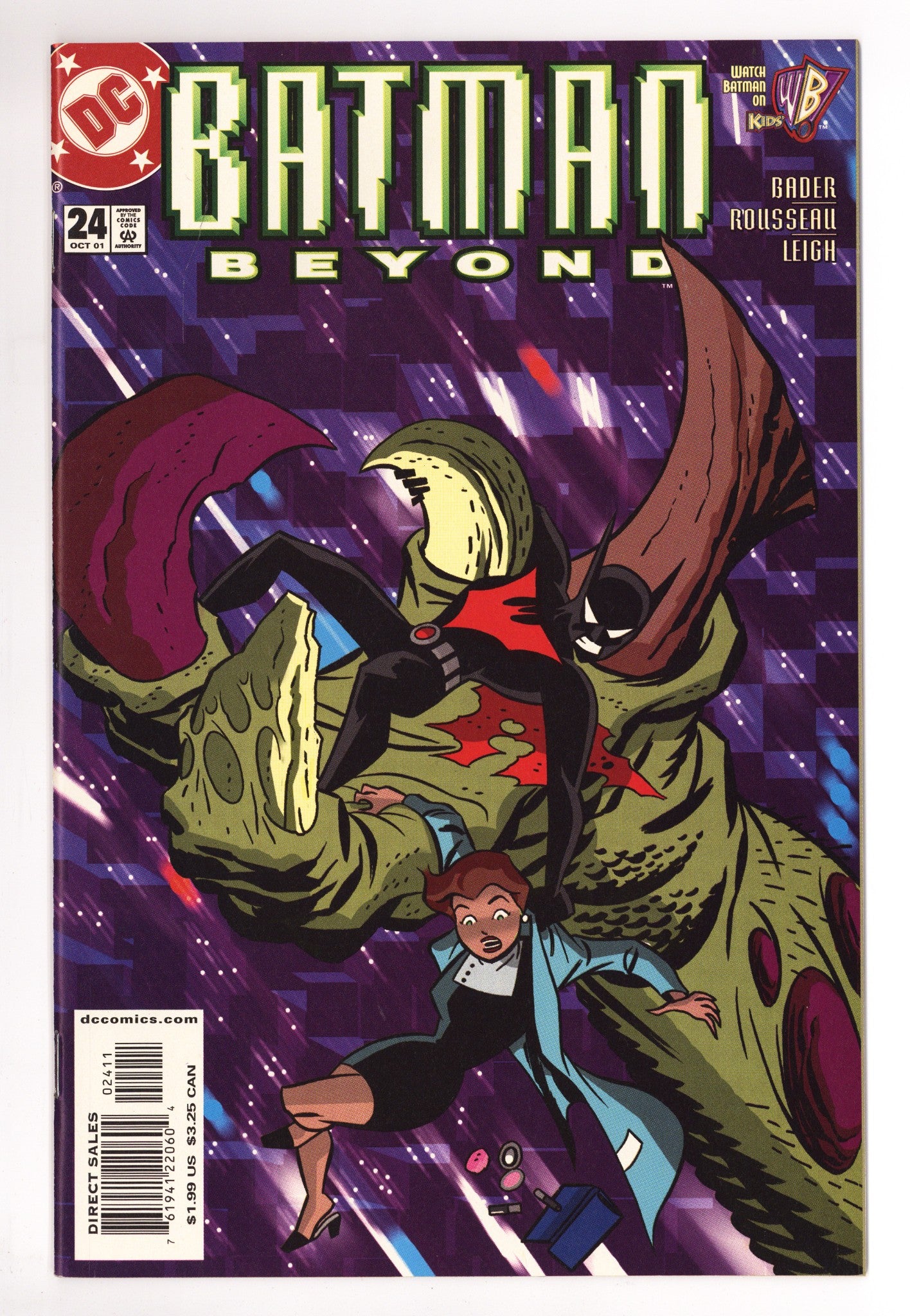 Batman Beyond Vol 2 24 NM- (9.2) (2001) 
