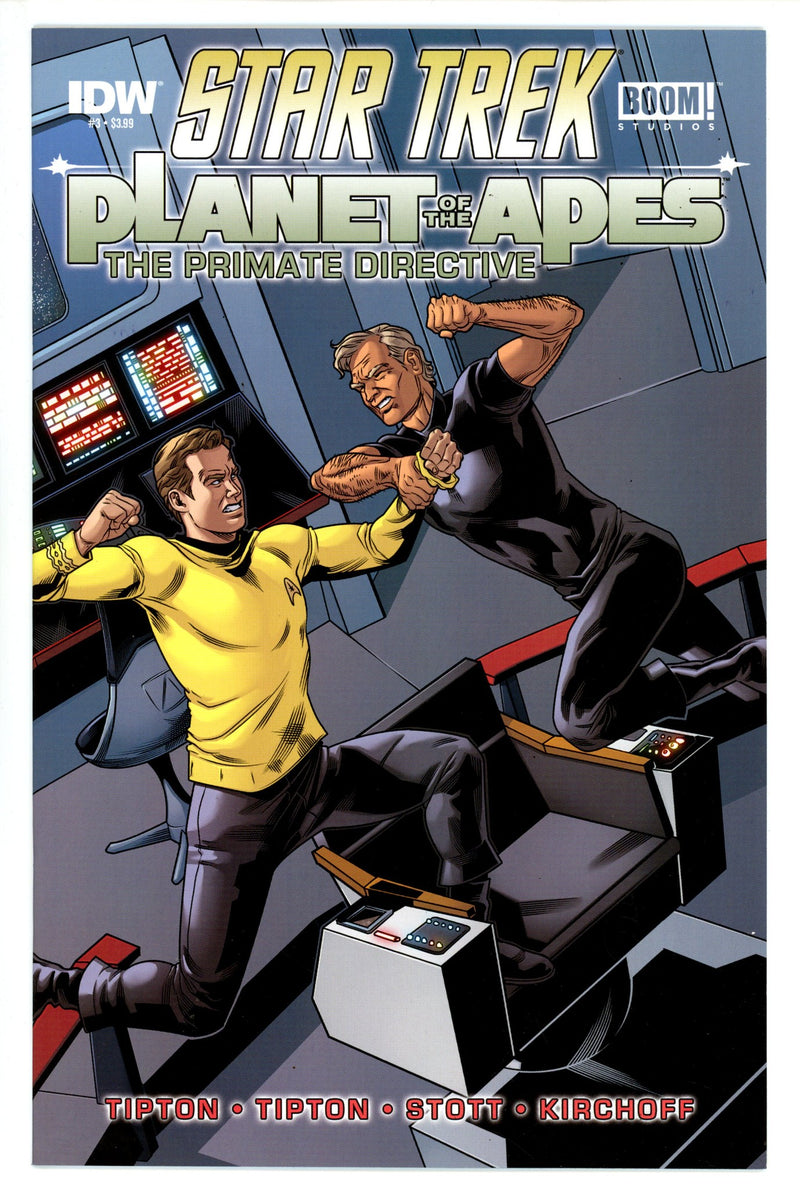 Star Trek / Planet of the Apes: The Primate Directive 4 High Grade (2015)