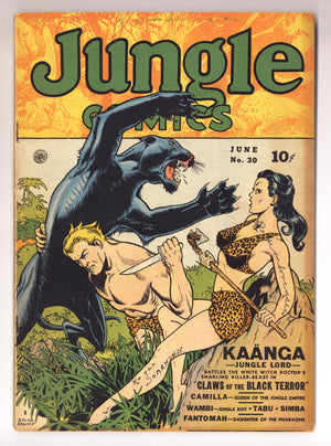 Jungle Comics 30 FN (6.0) (1942)