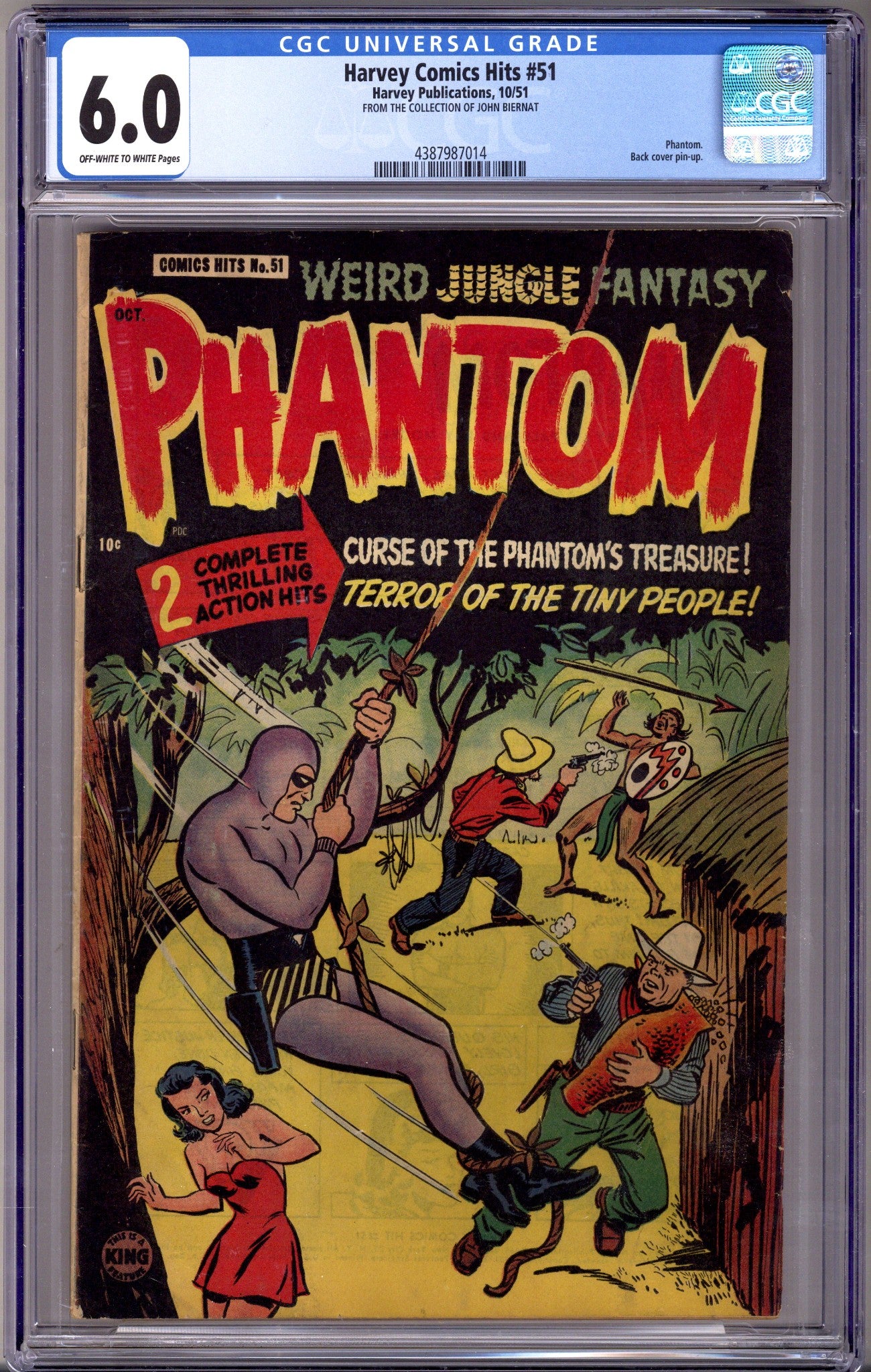 Harvey Hits 51 CGC 6.0 (FN) (1961)
