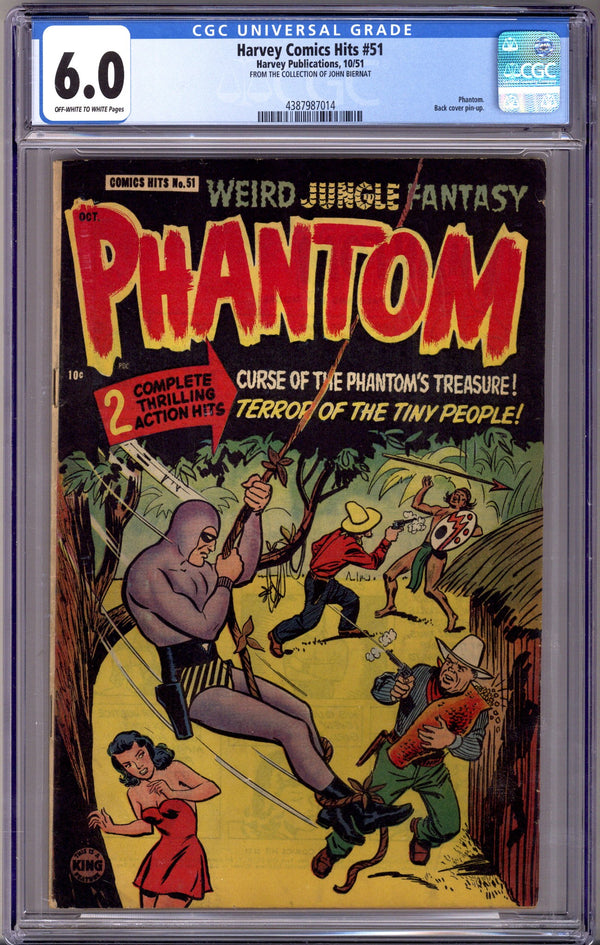 Harvey Hits 51 CGC 6.0 (FN) (1961)