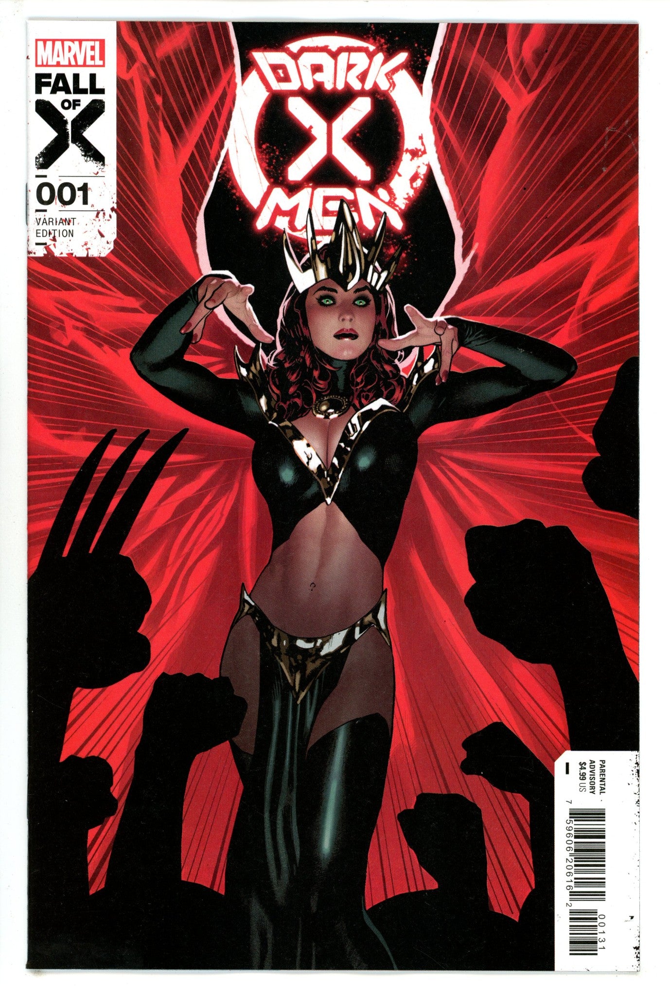 Dark X-Men Vol 2 1 Hughes Variant (2023)