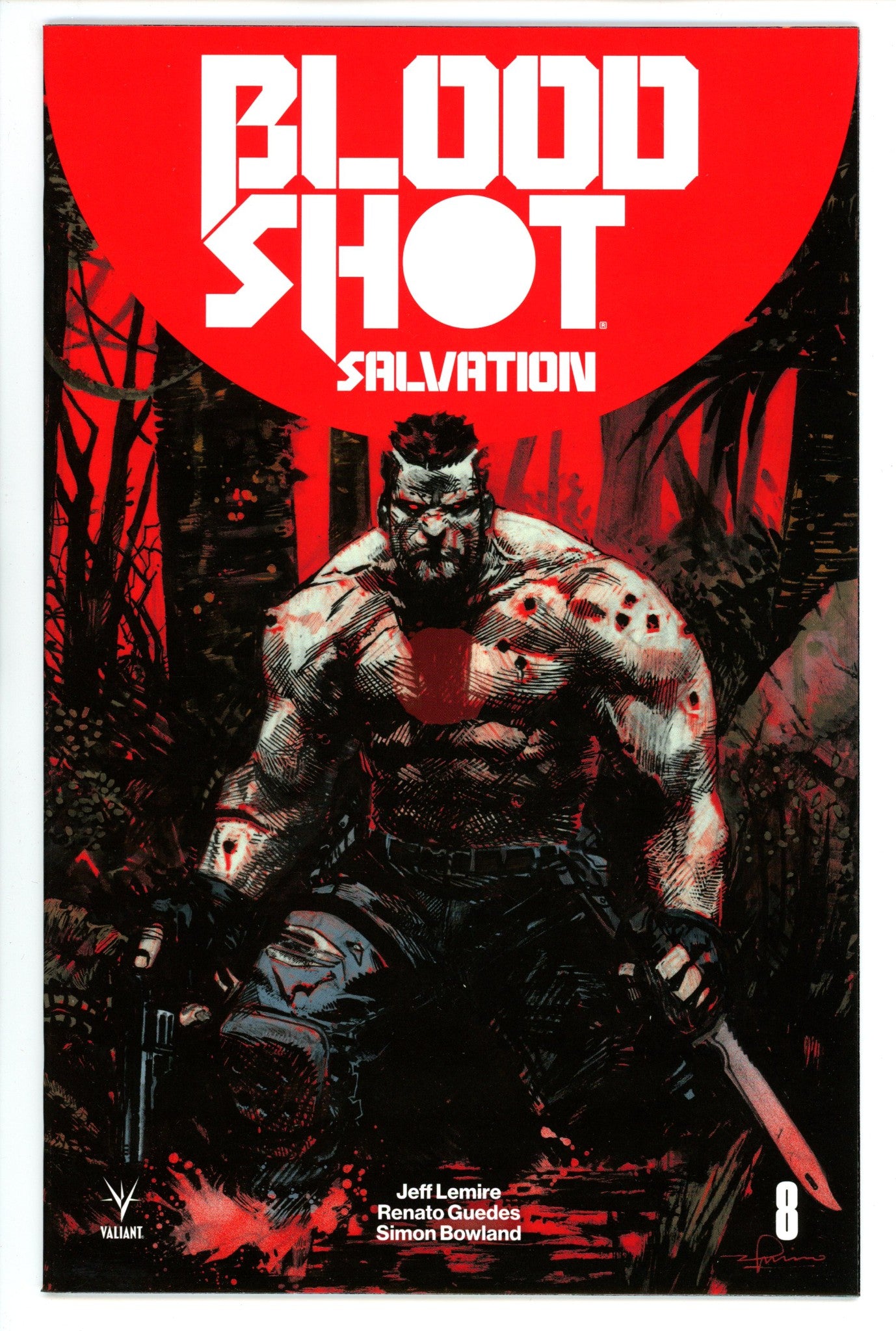 Bloodshot Salvation 8 High Grade (2018) Zaffino Variant 