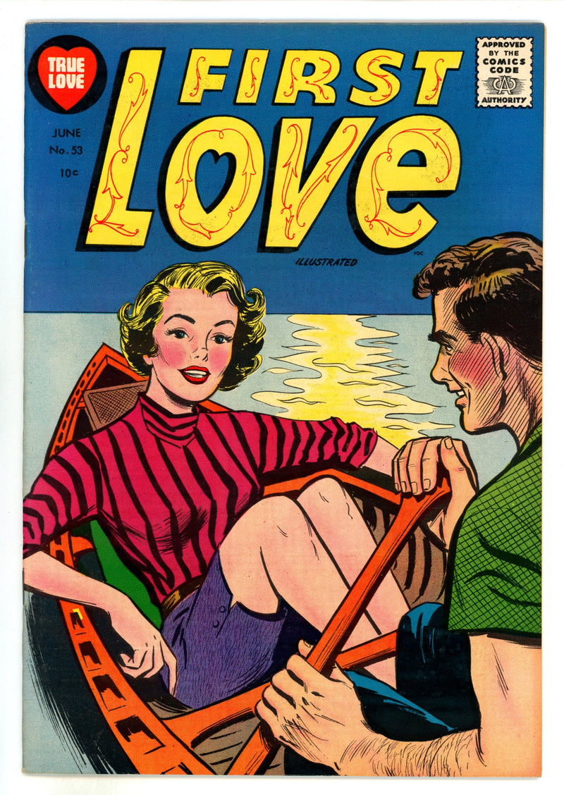 First Love Illustrated  53  NM- (9.2)  (1955)  