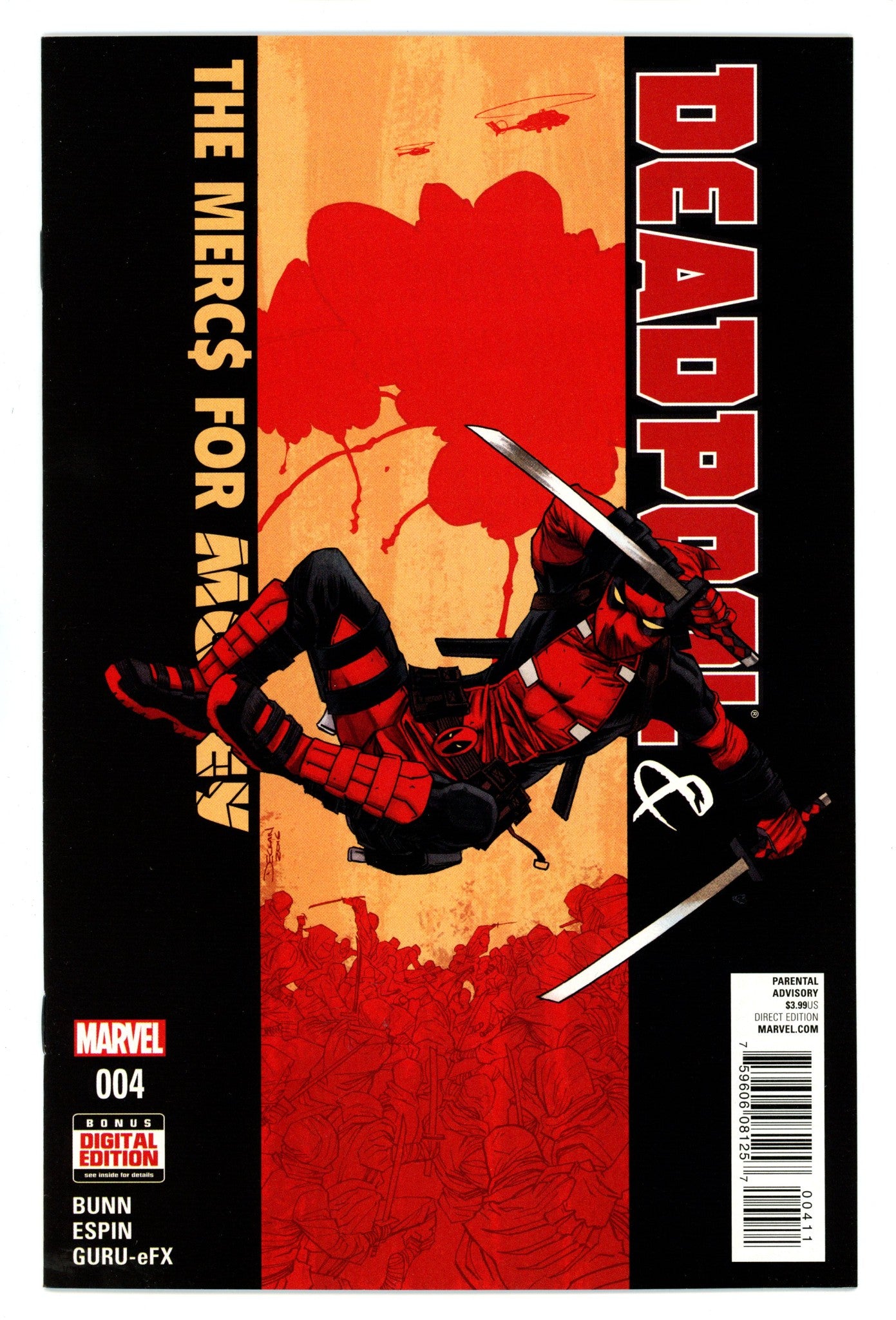 Deadpool and the Mercs for Money Vol 1 4 High Grade (2016) 